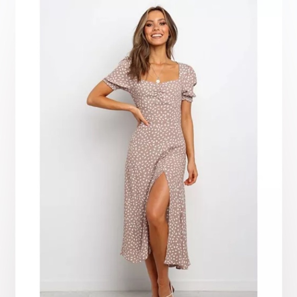 Petal & Pup Franklin dress in mocha